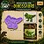 Molde Dinossauro SIlicone Pasta Americana Confeitaria - Imagem 1