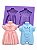 Molde Roupa de Criança Menino Menina Vestido - Imagem 2