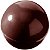 Forma de Poliestireno Meia Esfera 2cm Chocolate Bombom Reutilizável - Imagem 3