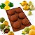 Forma Meia Esfera Em Silicone Para Chocolate e Doces - 6 Cavidades - Imagem 1
