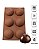 Forma Meia Esfera Em Silicone Para Chocolate e Doces - 6 Cavidades - Imagem 2