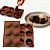 Forma Meia Esfera Em Silicone Para Chocolate e Doces - 6 Cavidades - Imagem 7