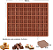 Forma Brownie/Trufa/Caramelo 3cm Em Silicone Antiaderente - Imagem 4