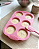 Forma Cupcake Em Silicone 6 Cavidades Petit Gateau Empada Rosa - Imagem 9