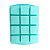 Forma Brownie Trufa Caramelo 6CM Em Silicone Antiaderente - Imagem 1