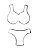 Kit 5 Cortadores de Inox Chá Lingerie Vestido Grife Paris Confeitaria Decoração - Imagem 5