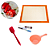 Kit Completo Morango do Amor Confeitaria Tapete Panelinha Espátula Termômetro - Imagem 1