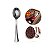 Kit 10 Colheres Descartáveis 14cm Plástico Prata - Imagem 2