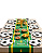 KIT 10 Pratos Copos Bola Futebol Papel Garfo Faca Refeição Plástico Festa Decoração - Imagem 5
