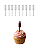 100 Ampola Saborizante Cilindro 4ml 50unid Brigadeiro Sushi Gourmet - Imagem 1
