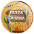 KIT 10 Pratos Sobremesa 18cm Papel Para Festa Junina - Imagem 1