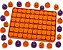 Forma de Silicone Halloween Abóbora 60 Cavidades Para Chocolate, Doces, Gelo e Confeitaria Festa - Imagem 2