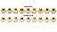 Forma De Silicone Halloween 70 Cavidades Mini Fantasma Para Chocolate E Doces - Imagem 2