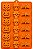Forma de Silicone para Chocolate Halloween – Abóbora, Caveira e Morcego (21cm x 10,8cm) - Imagem 1