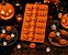 Forma de Silicone para Chocolate Halloween – Abóbora, Caveira e Morcego (21cm x 10,8cm) - Imagem 2