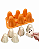 Forma de Silicone 3D Fantasminhas de Halloween - Imagem 1