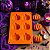 Forma De Silicone  Abóbora Antiaderente Para Bolo Doces E Sabonete Halloween - Imagem 3