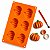 Forma De Silicone  Abóbora Antiaderente Para Bolo Doces E Sabonete Halloween - Imagem 1