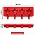 Forma de Silicone para Sorvete e Picolé – Modelo Estrela (4 Cavidades) - Imagem 3