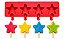 Forma de Silicone para Sorvete e Picolé – Modelo Estrela (4 Cavidades) - Imagem 5