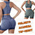 Conjunto Fitness - Top e Short - Imagem 1