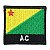 Patch Bordado Bandeira do Estado do Acre 4x4,5cm - Imagem 1