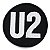 Patch Bordado Banda U2 8x8cm - Imagem 1