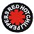 Patch Bordado Banda Red Hot Chili Peppers 8x8cm - Imagem 1