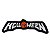 Patch Bordado Banda Helloween 10x2cm - Imagem 1