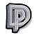 Patch Bordado Banda Deep Purple 8x7cm - Imagem 1