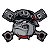 Patch Bordado Bulldog 18x26cm - Imagem 1