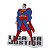 Patch Bordado Cartoon Superman 10x8cm - Imagem 1