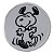 Patch Bordado Cartoon Snoopy 7x7cm - Imagem 1