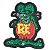 Patch Bordado Cartoon Rat Fink 9x8cm - Imagem 1