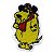 Patch Bordado Cartoon Mutley 7x4cm - Imagem 1