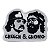 Patch Bordado Cartoon Cheech Chong 6x8cm - Imagem 1
