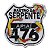 Patch Bordado Rota Rastro da Serpente - Apiaí 476 8x8cm - Imagem 1