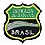 Patch Bordado Rota Estrada de Santos 6x6cm - Imagem 1
