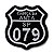 Patch Bordado Rota Cabeça da Anta SP-079 6x6cm - Imagem 1