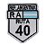 Patch Bordado Rota Argentina Ruta 40 8x6cm - Imagem 1