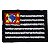 Patch Bordado Bandeira São Paulo 2,5 x 3,5 cm - Imagem 1