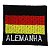 Patch Bordado Bandeira Alemanha 4x4 cm - Imagem 1