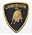 Patch Bordado Carros Lamborghini Logo 6,4x7cm - Imagem 1