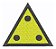 Patch Bordado Masson Triangulo 6x6cm - Imagem 1