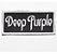Patch Bordado Música Deep Purple Tarjeta 10x4,5cm - Imagem 1