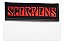 Patch Bordado Música Scorpions Tarjeta 10x4cm - Imagem 1