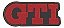 Patch Bordado Carros Gol Gti 97 Logo 10x4,3cm - Imagem 1