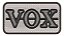 Patch Bordado Música Vox Amplificador 12x6,7cm - Imagem 1