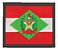 Patch Bordado Bandeiras Kit 7 Bordado Bandeiras Brasil, Uru, Mg, Sp, Pr, Sc, Rs 8x5cm - Imagem 6