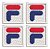 Patch Bordado Marcas Fila Logo Kit Com 4 25x25cm - Imagem 1